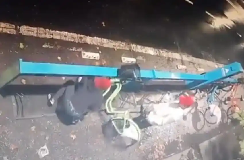 Robaron dos bicicletas públicas de la estación de Avellaneda y Pellegrini