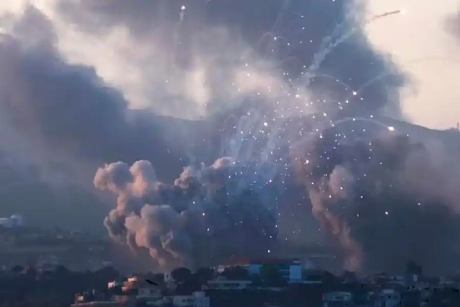 La Fuerza Aérea israelí atacó más de 300 objetivos de Hezbollah en El Líbano