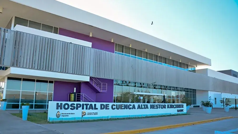 El Hospital Cuenca Alta "Néstor Kirchner" de Cañuelas.