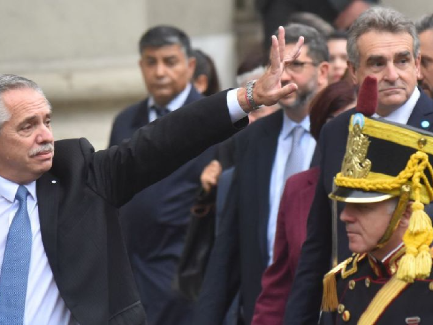 Alberto Fernández: "Es un día para estar unidos"
