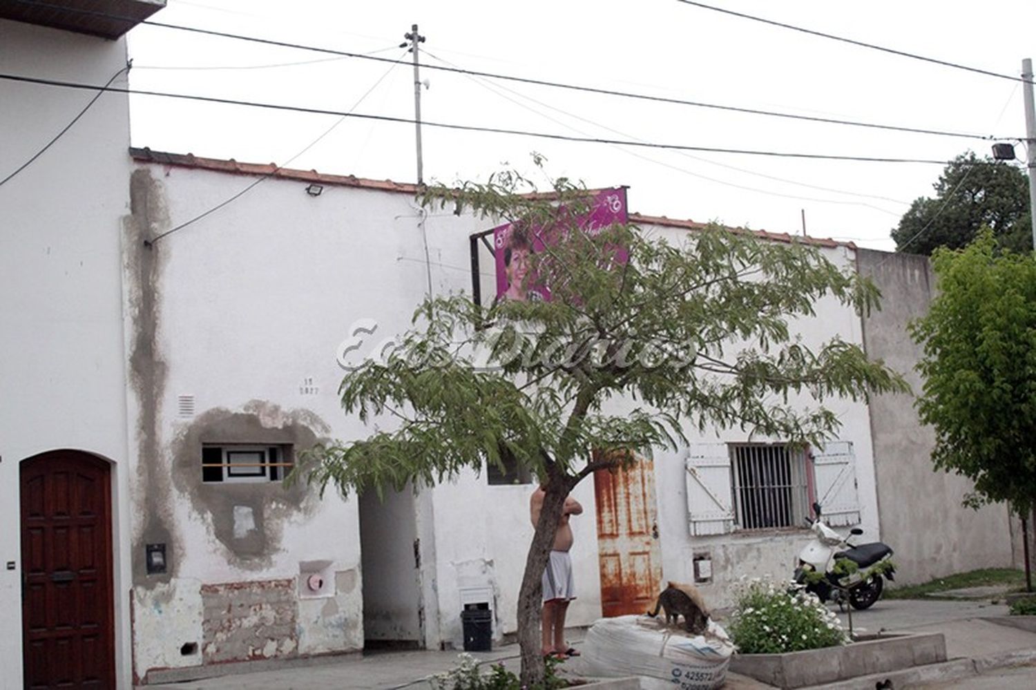 El hombre que fue herido en el cuello, recibió el alta médico