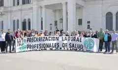 Precarización laboral: los profesionales de Salud reclaman