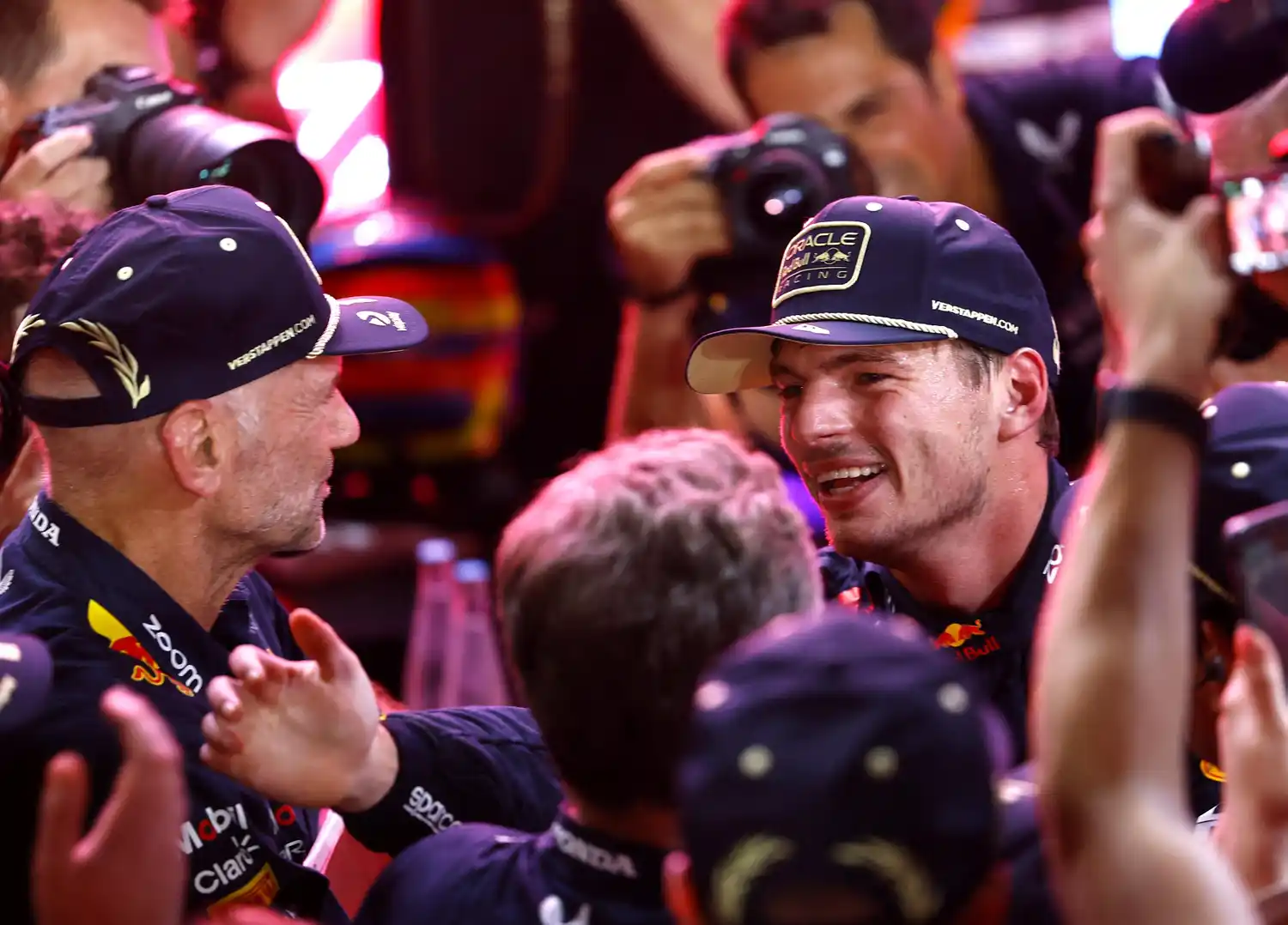 Verstappen fue segundo y se aseguró otro título