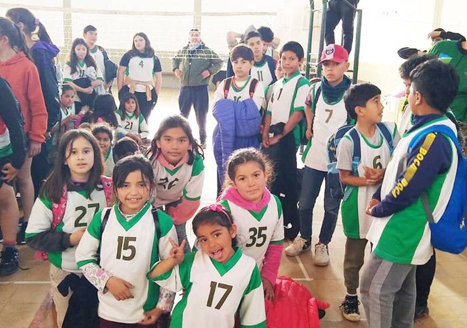 Encuentro de Mini Voley,  en San Salvador