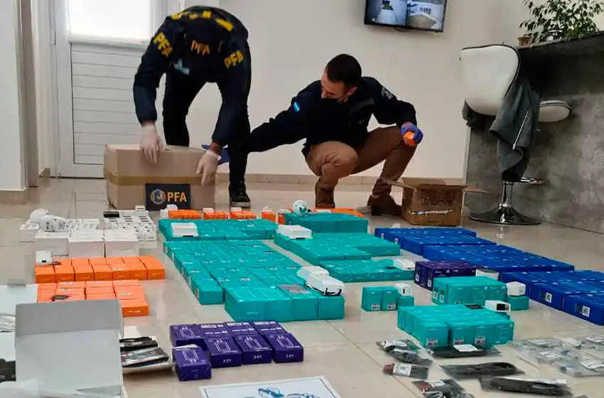 Exitoso procedimiento de la Aduana de Mar del Plata en La Pampa