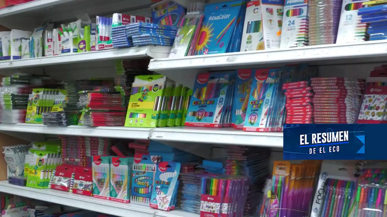 Una canasta escolar para un chico se puede ubicar entre $40 mil y $90 mil