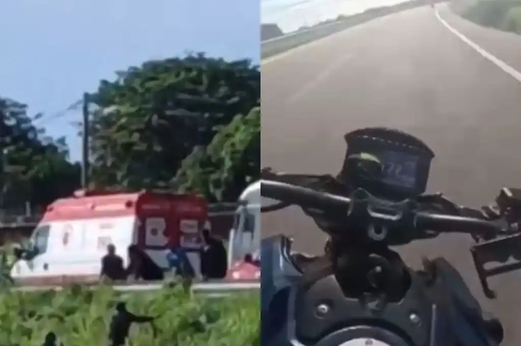 La víctima circulaba a 184 km/h.