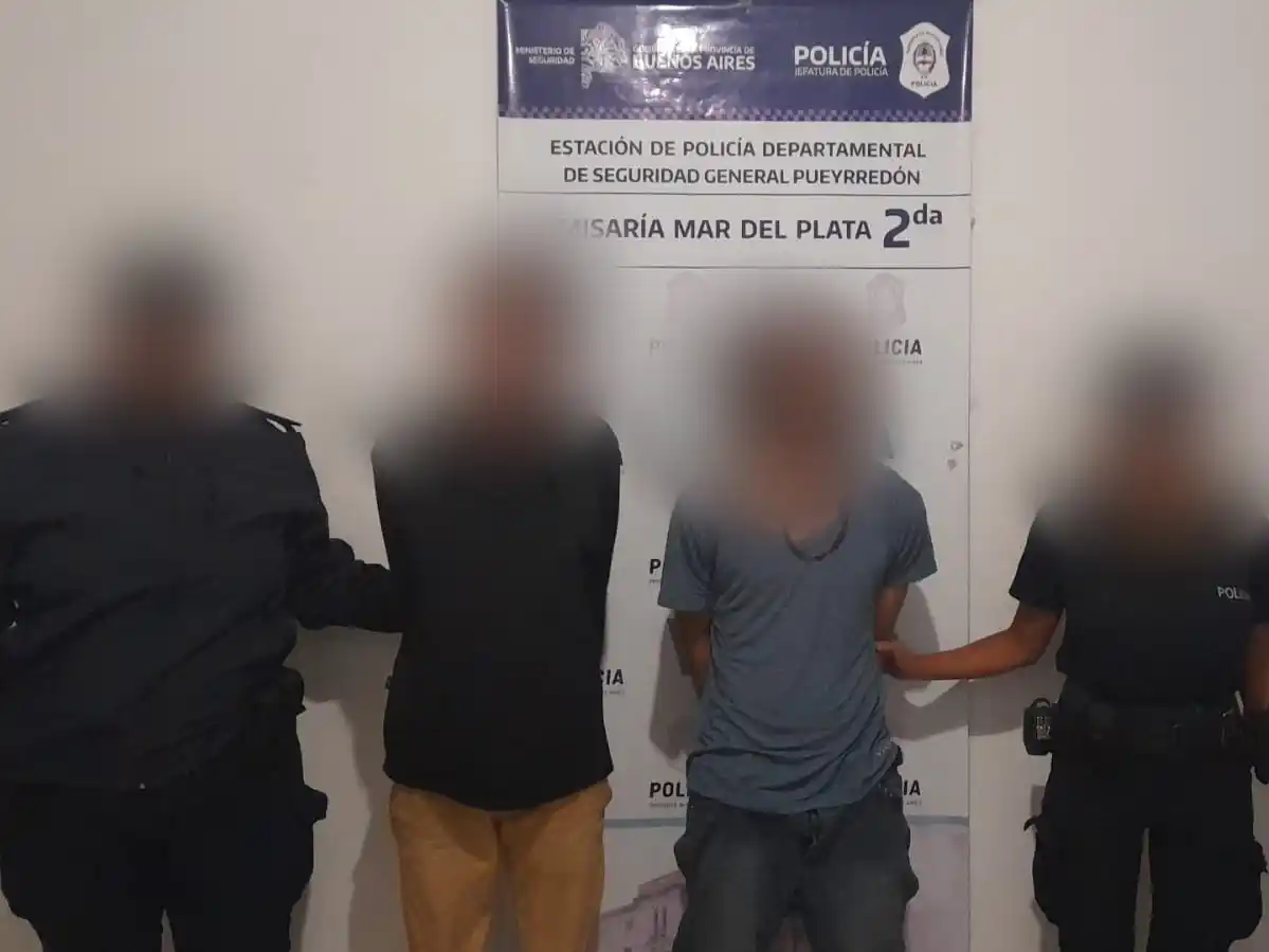 Los sujetos fueron aprehendidos.