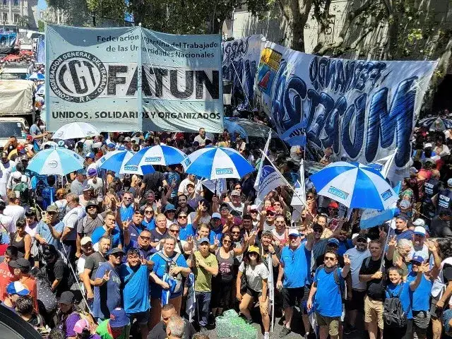 El cronograma plantea cese total de tareas los días 16 de marzo, 31 de marzo, 8 de abril, 17 de abril y 23 de abril.