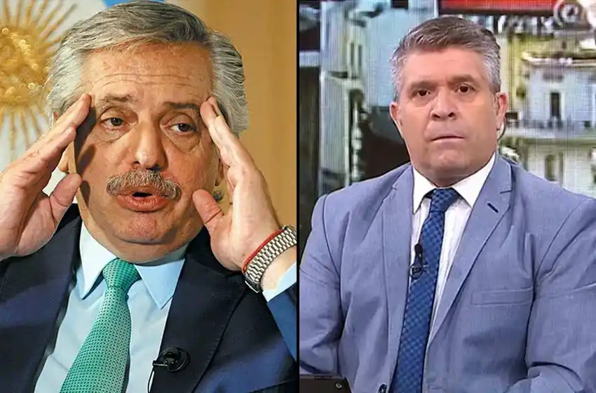 Alberto Fernández mandó al psicólogo a un periodista y desató la polémica