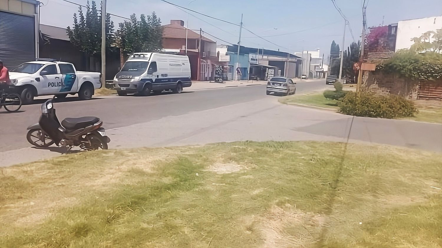 Policía Científica practicó las pericias de rigor para establecer la mecánica del accidente.