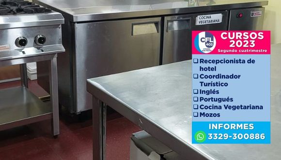 El centro de formación laboral 403 abrió la inscripción para cursar en agosto