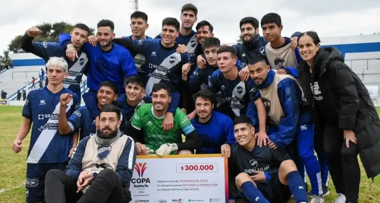 Ben Hur de Rafaela eliminó a Atlético Belgrano. Crédito: Prensa Ben Hur