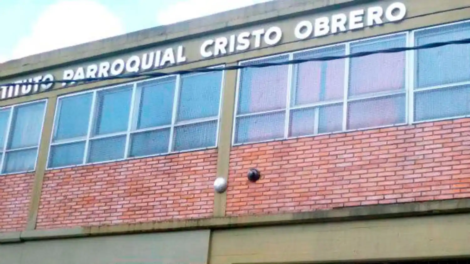 El Instituto Parroquial Cristo Obrero de Haedo, donde un alumno fue denunciado por amenazas contra la directora.
