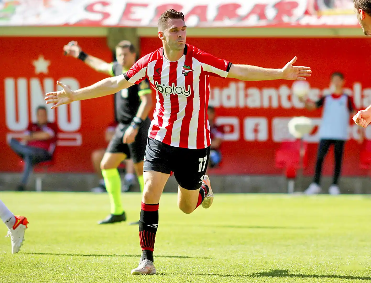 Boselli, experimentado goleador de Estudiantes.