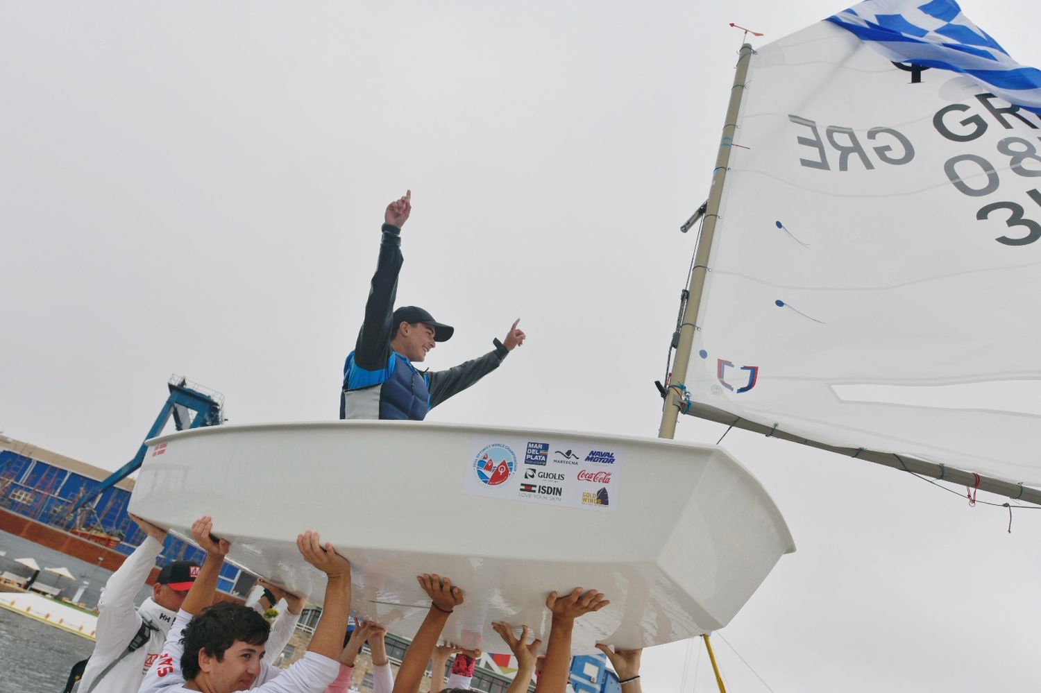 Apasionante final del Mundial de Optimist donde se coronó el griego Panagopoulos