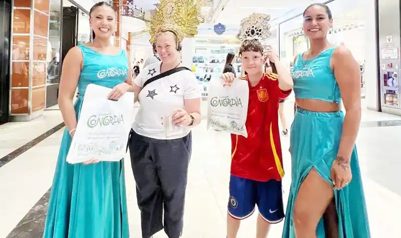 Concordia activó su propuesta de verano en la Noche de los Shoppings