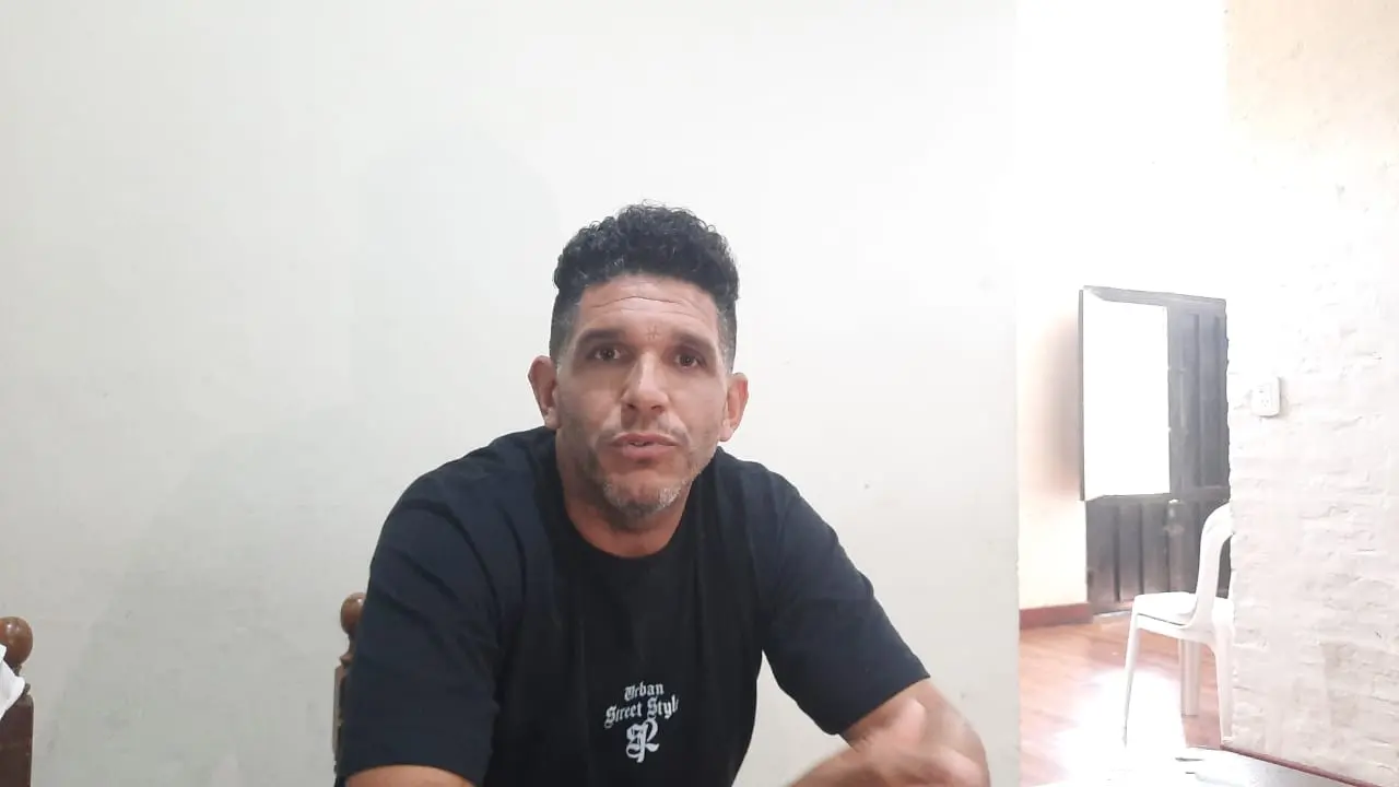 El secretario general del STM, Juan Cruz "Mono" Acosta.