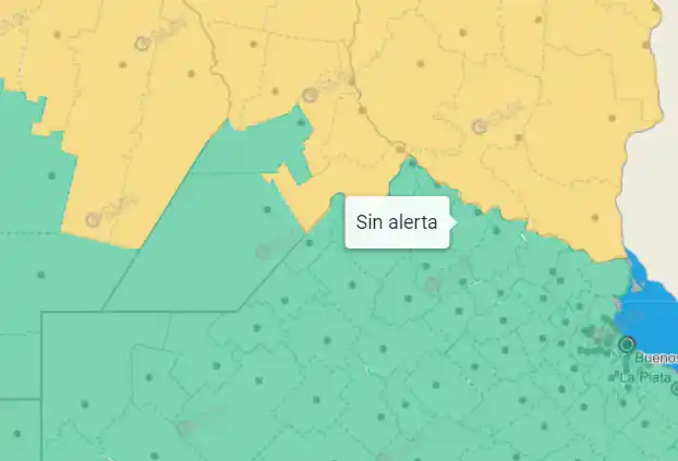Cesó la alerta meteorológica para San Pedro y la región