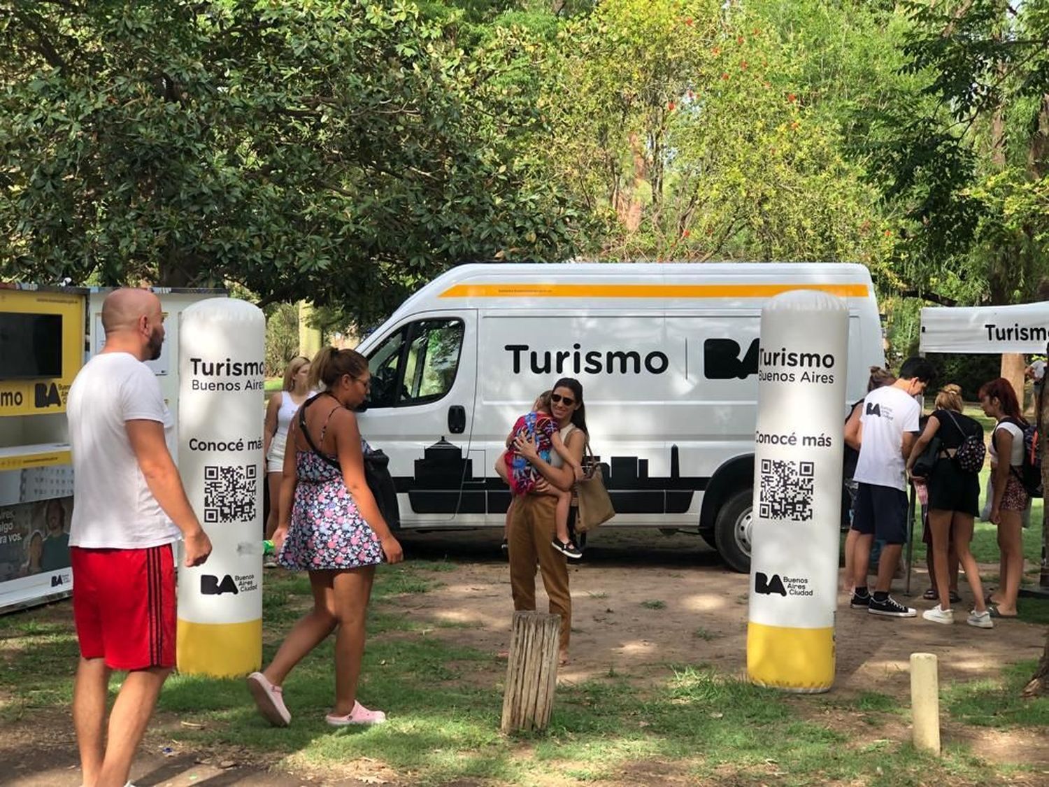 El stand móvil turístico de la Ciudad estará en los festejos por los 100 años de General Viamonte