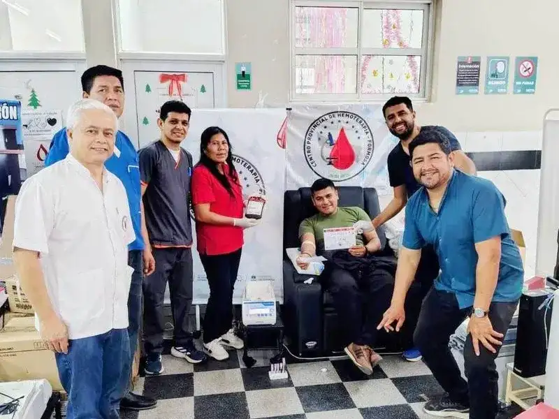 La Red de Hemoterapia creció
de 12 a 33 unidades en Formosa
