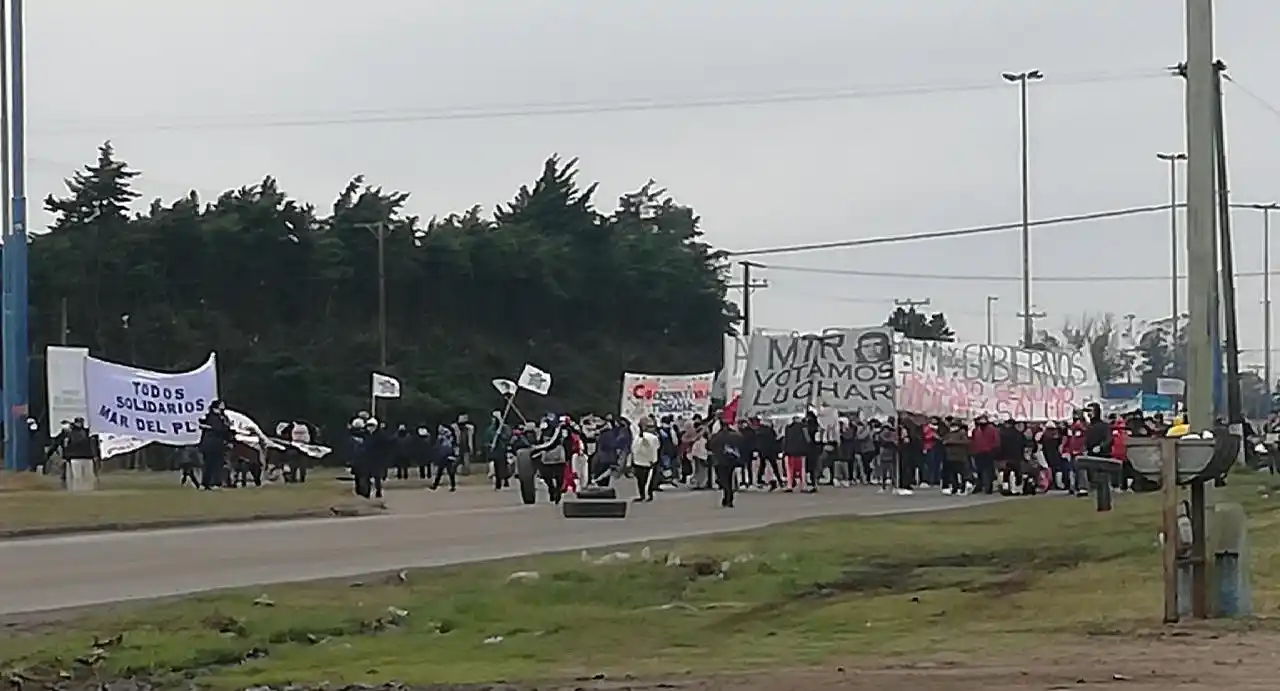 Mar del Plata: El municipio denunció penalmente a organizaciones sociales por corte de ruta