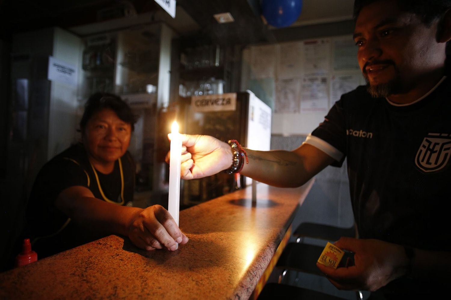 La crisis energética se hace sentir en Ecuador.