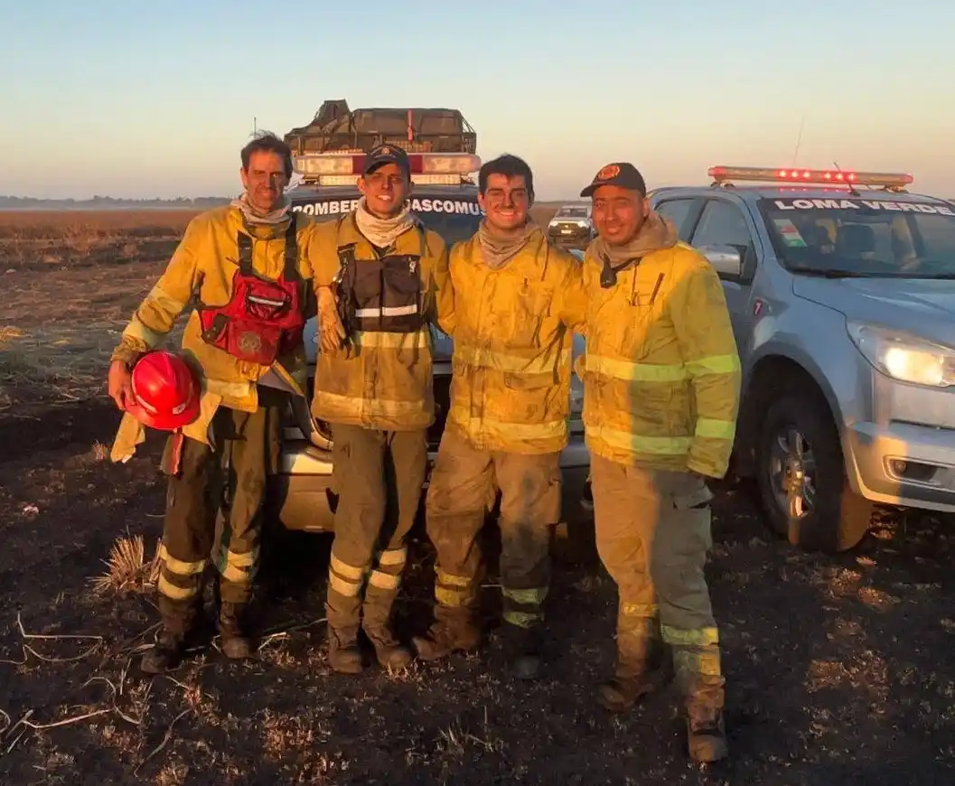Bomberos Voluntarios de Chascomús en la lucha contra los incendios forestales