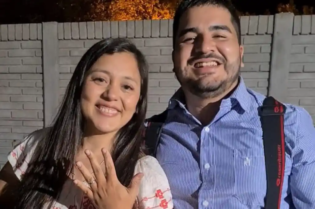 Romántica propuesta de casamiento