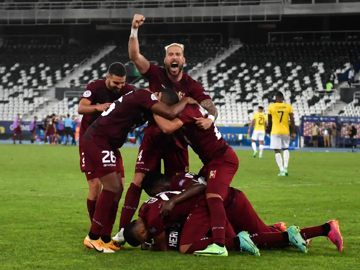 Venezuela se lo empató de forma agónica al Ecuador de Alfaro