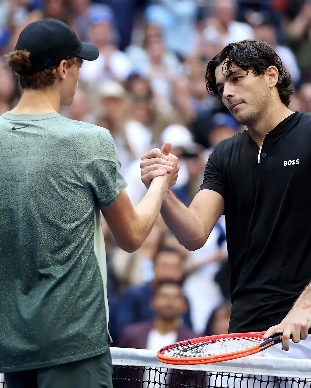 Sinner venció a Fritz y es el campeón del US Open. El saludo final