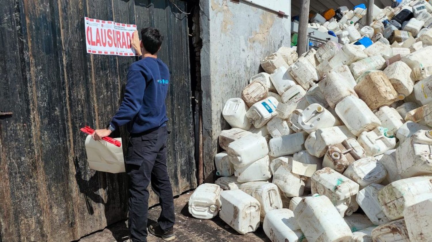 Fitosanitarios: inspecciones por denuncias y clausura en Freyre