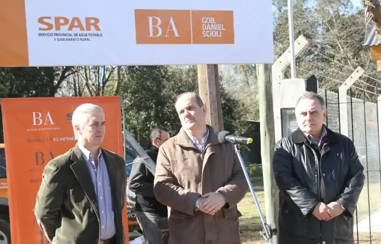 Pehuajó: Tras polémica por arsénico, inauguran nuevo servicio de agua potable