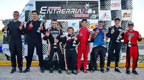 Hubo podio para pilotos gualeguayenses en
la segunda fecha del provincial en Villaguay