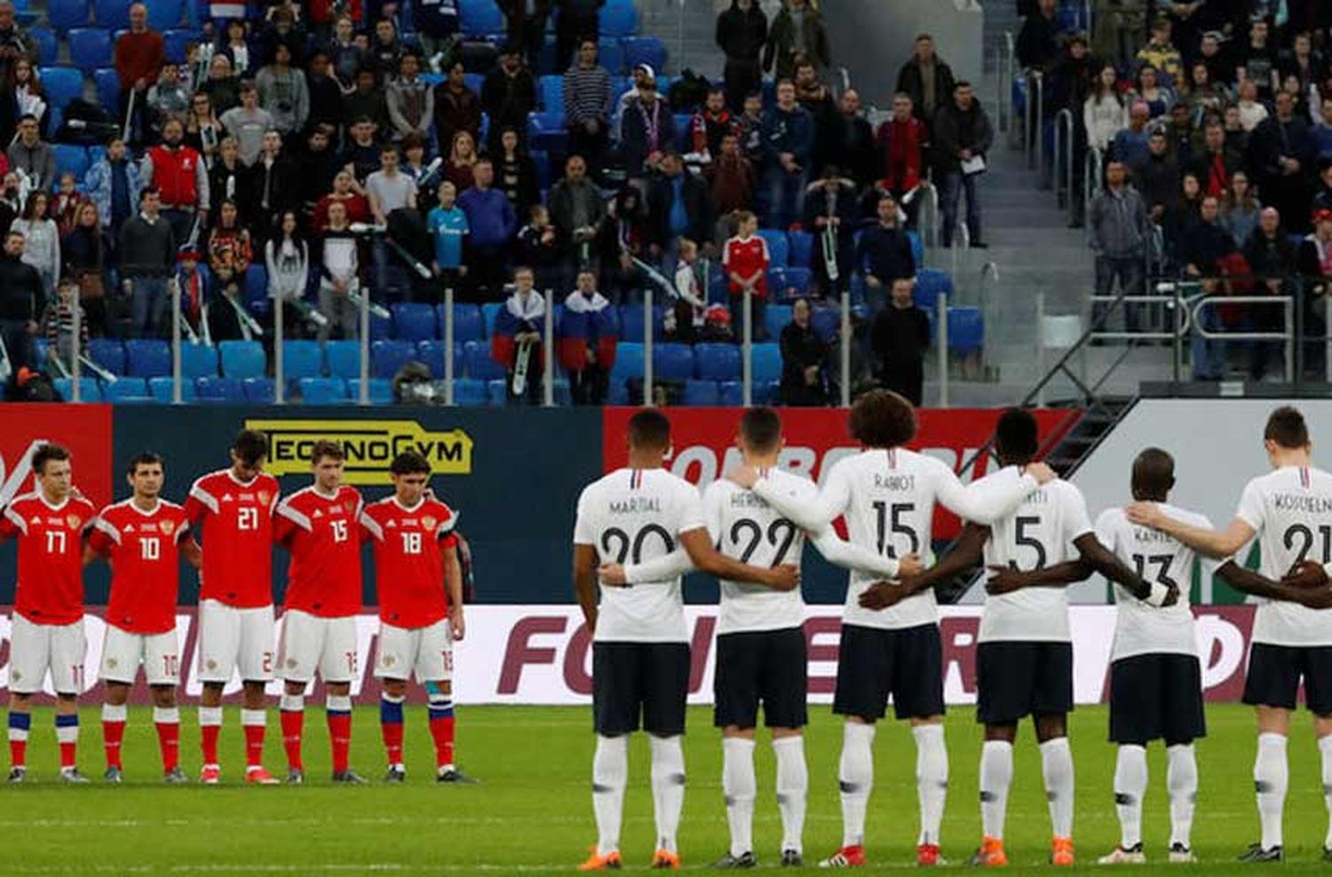 A dos meses del Mundial, FIFA investiga a Rusia por racismo
