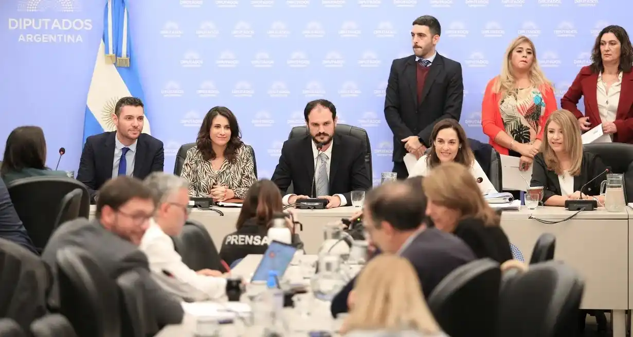 El diputado Santiago Santurio asumió la presidencia de la comisión de Legislación General. Foto: NA / Marcelo Capece.