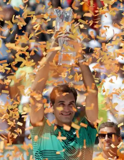 Federer campeón en Miami