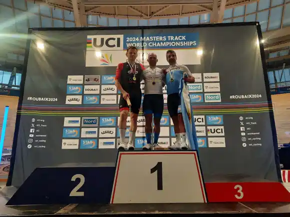 Daniel Rodríguez logró el título mundial en Roubaix