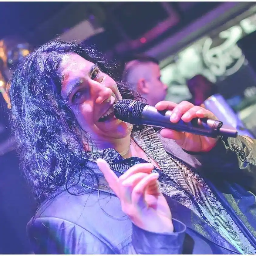 Mario Pereyra,  en la última noche de la Fiesta de la Cerveza