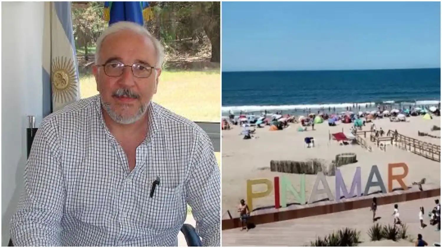 Alfredo Baldini, presidente de la Cámara de Turismo de Pinamar.