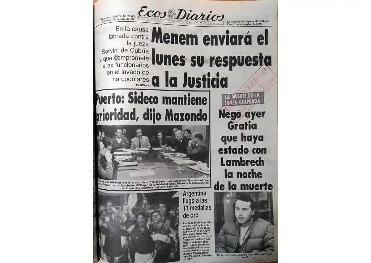 Sábado 17 de Agosto de 1991