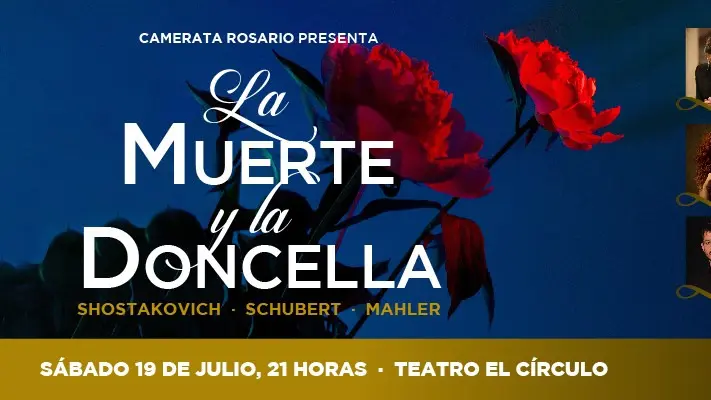 CAMERATA ROSARIO PRESENTA “LA MUERTE Y LA DONCELLA” EN EL CÍRCULO.