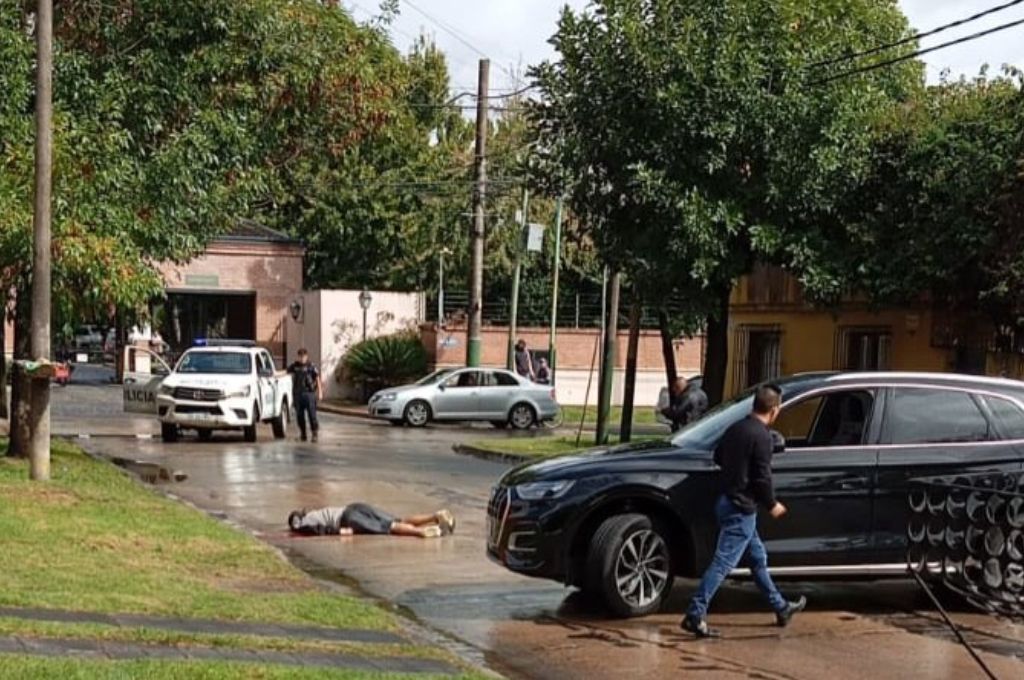 El menor herido