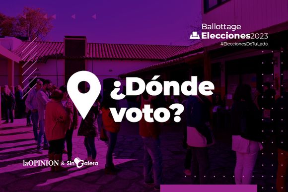 Massa o Milei: dónde voto a presidente en la Segunda Vuelta