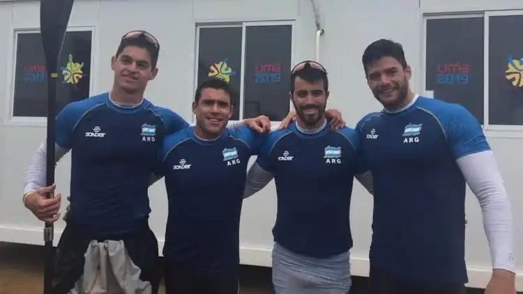 El canotaje logró la tercera medalla dorada para Argentina