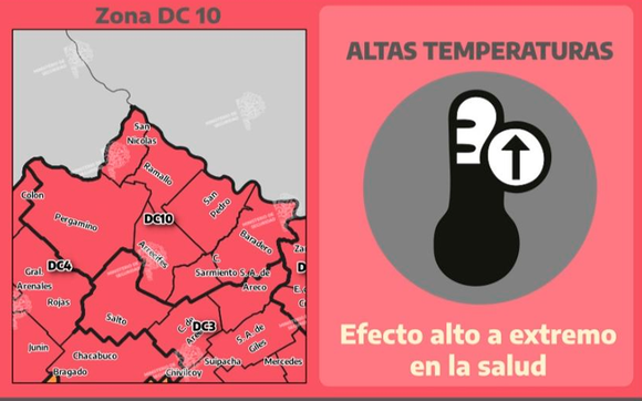 Ola de calor: mantienen a San Pedro bajo alerta roja por temperaturas extremas
