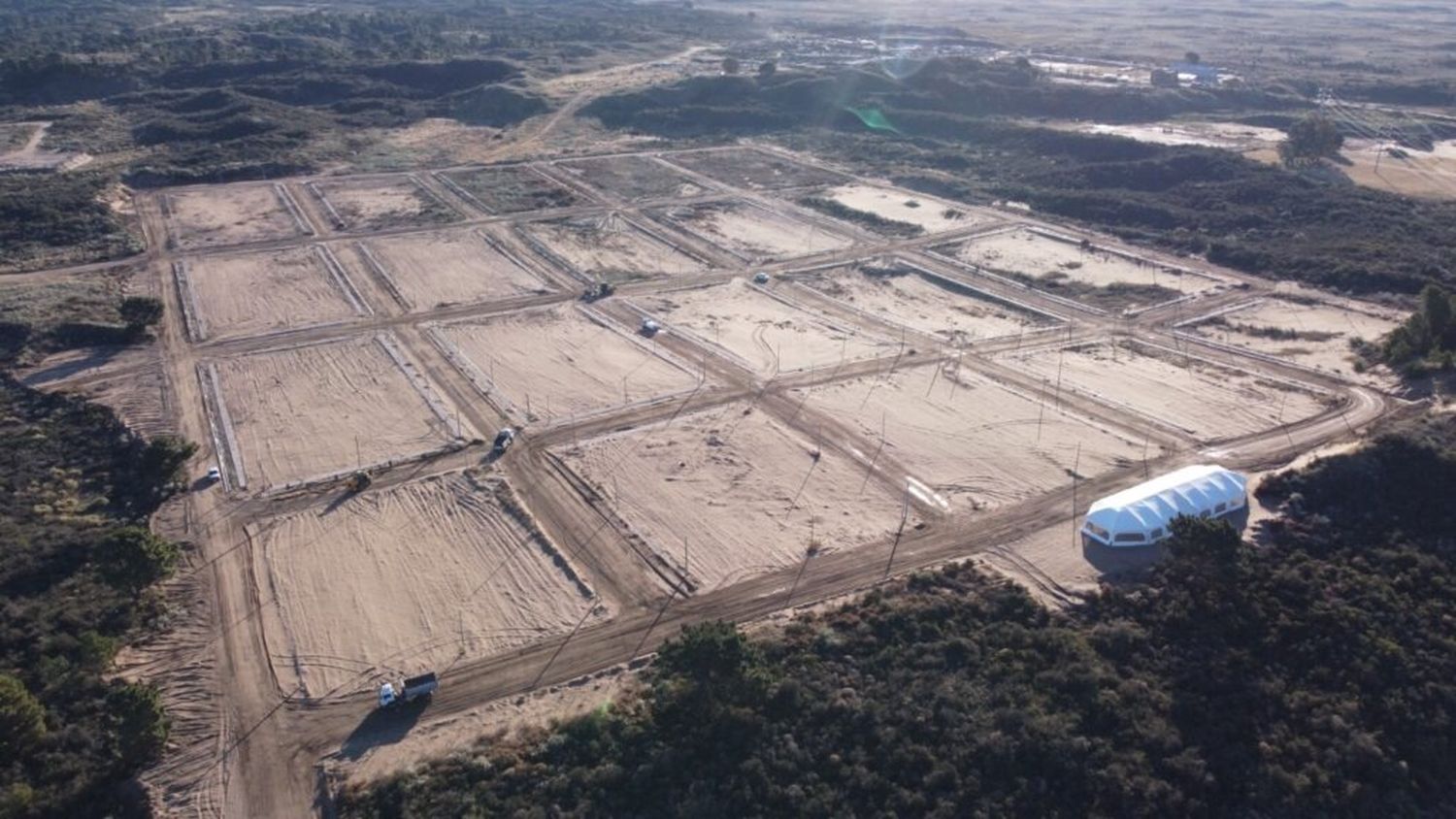 Monte Hermoso adjudicó 97 terrenos a familias para facilitar el acceso a la vivienda