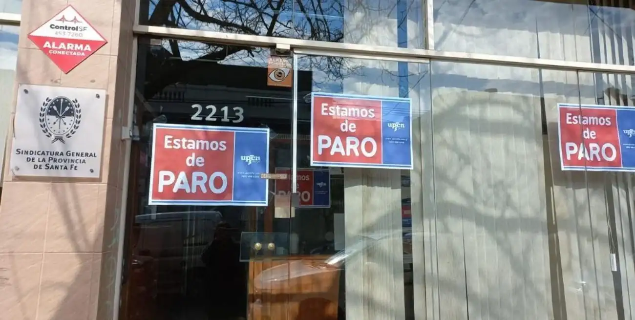 La UPCN Santa Fe convocó a un paro de actividades para el 8 de mayo.