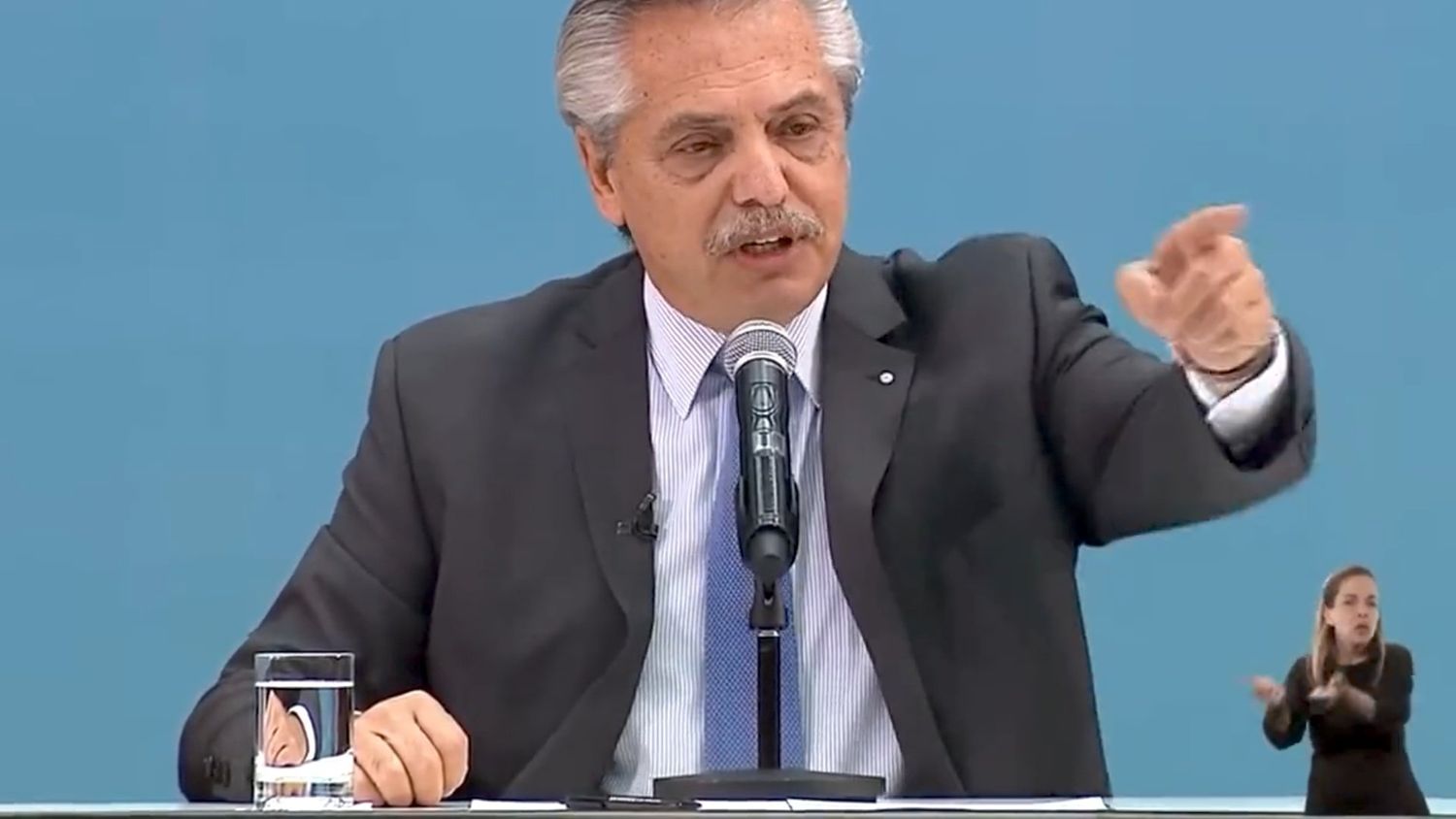 “Ahí veo al compañero de Garganta profunda”: el divertido furcio de Alberto Fernández que se hizo viral