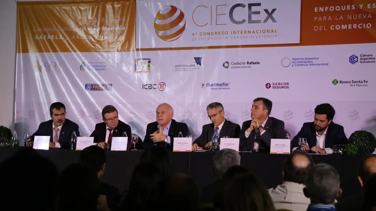 Lifschitz participó del Congreso Internacional de Comercio Exterior